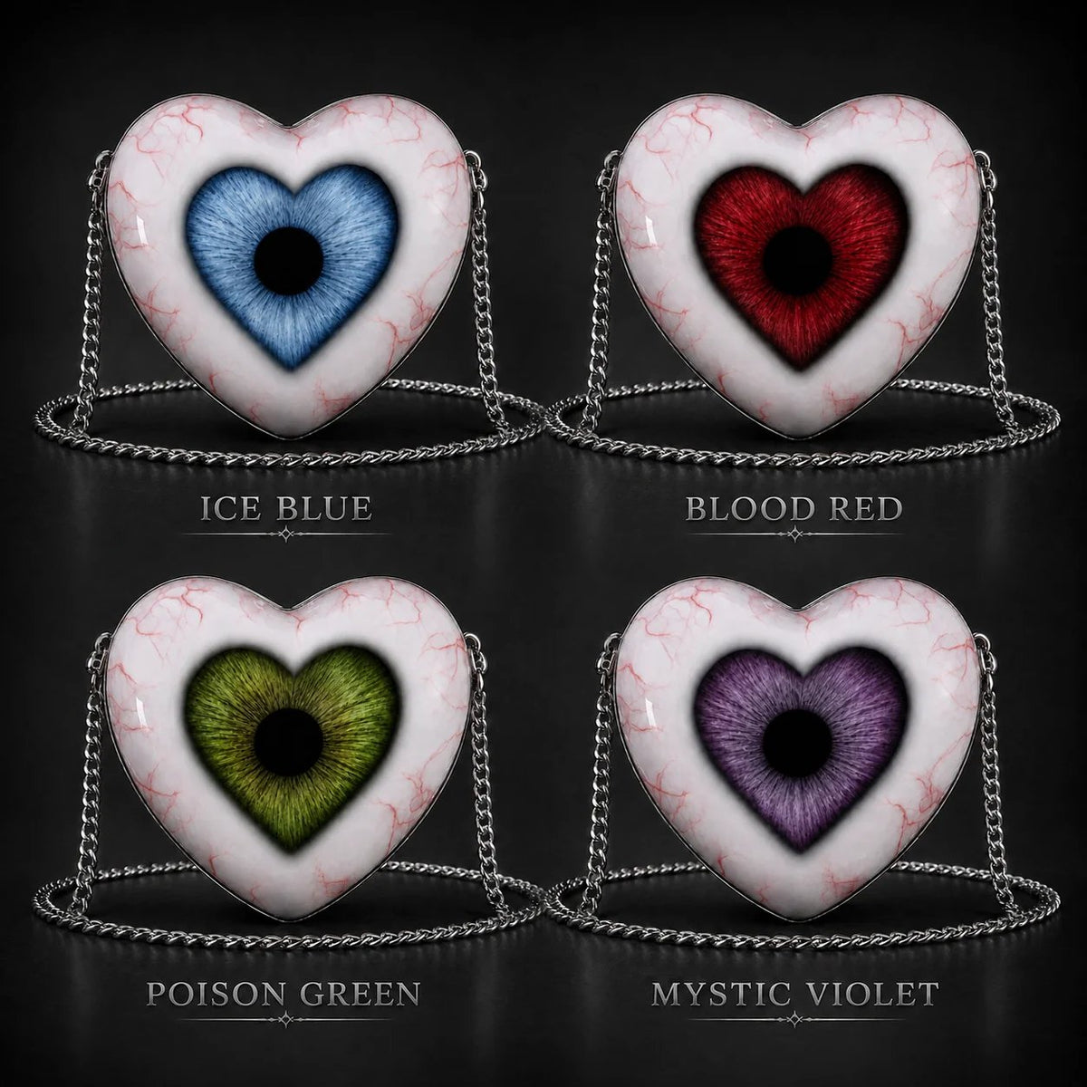 🔥Last Day 49% OFF 🖤👁 Gothic Heart Eye Statement Crossbody Bag