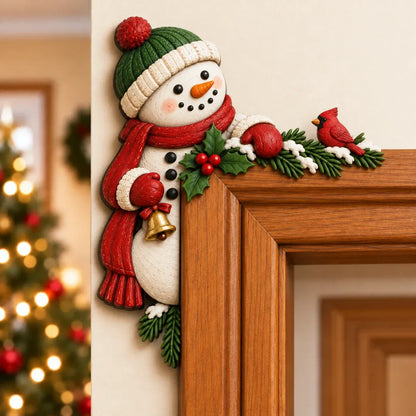 ⏳ Last Day 49% OFF – 🎄 3D Christmas Peekaboo Door Frame Corner Decor | 8 Festive Character Designs with Left & Right Options for Doorways, Entryways & Holiday Corners ✨