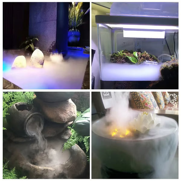 🎃🔥Mist Maker Ultrasonic Fogger – Indoor/outdoor Landscaping & Halloween Decoration