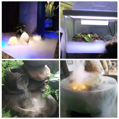 🎃🔥Mist Maker Ultrasonic Fogger – Indoor/outdoor Landscaping & Halloween Decoration