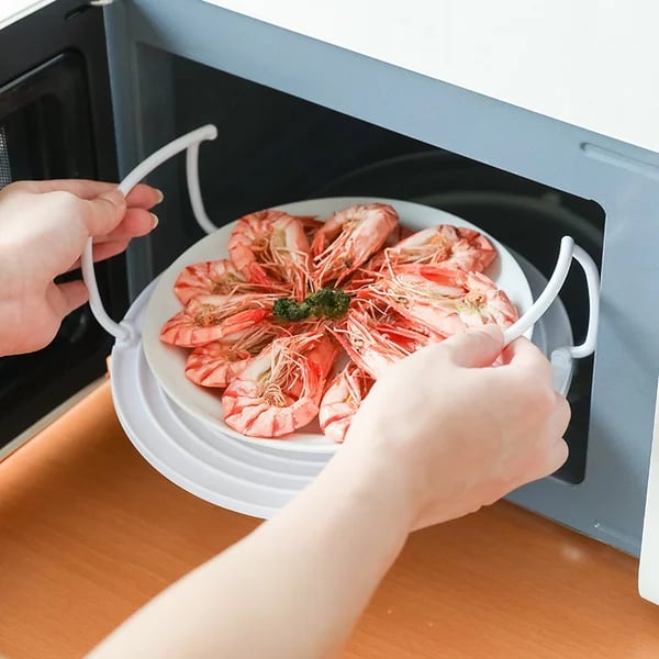 📢📢48% OFF !! ⏰Microwave Folding Tray