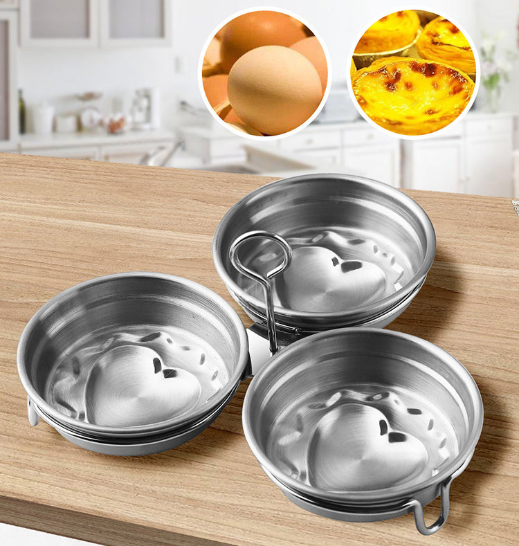 🎁🔥 HOT SALE – 48% OFF! 🥚 304 Stainless Steel Egg Cooker – Food-Grade, Sturdy & Easy-Release Design ✨🍳