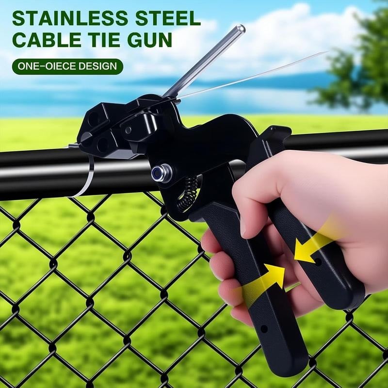 🔥Stainless Steel Cable Tie Tool with Metal Zip Ties