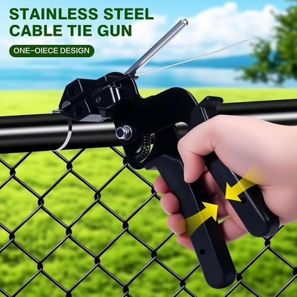 🔥Stainless Steel Cable Tie Tool with Metal Zip Ties