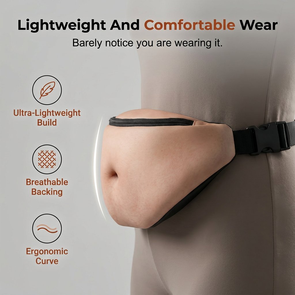 Dad Bag Fanny Pack & 3D Beer Belly Waist Pack