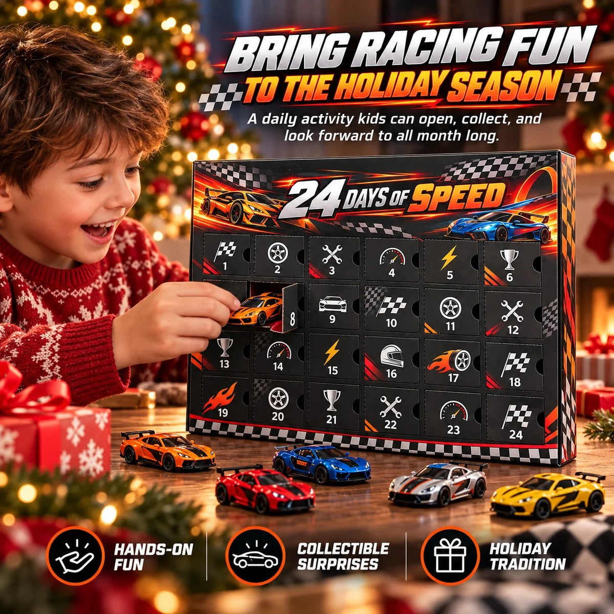 🏎️  24-Day Racing Advent Calendar – 24 Days of High-Speed Surprises