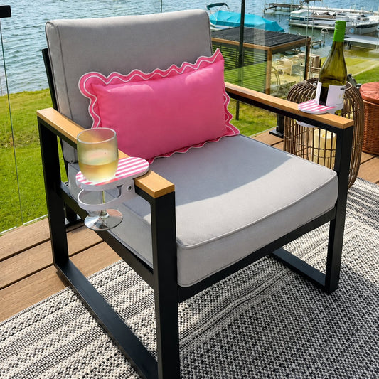 🏖️Mainstays Clip-On Drink Holder – Secure Your Beverage Anywhere!🍾