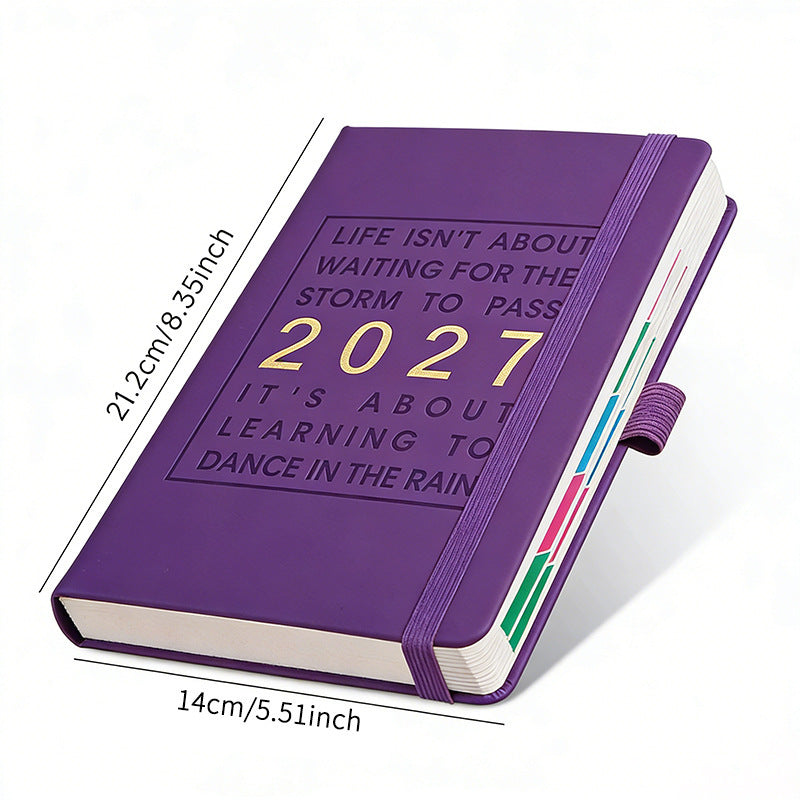 📅 49% OFF NOW! 📓 2027 Calendar Notebook – A5, one day per sheet, date-marked – Ideal for daily logs & future reference ✨
