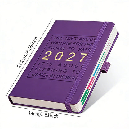📅 49% OFF NOW! 📓 2027 Calendar Notebook – A5, one day per sheet, date-marked – Ideal for daily logs & future reference ✨