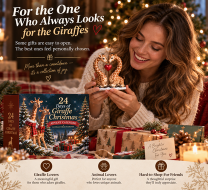 🦒🦒 24 Days of Giraffe Christmas — 24 Unique Holiday Characters