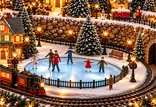 Skating Figurines