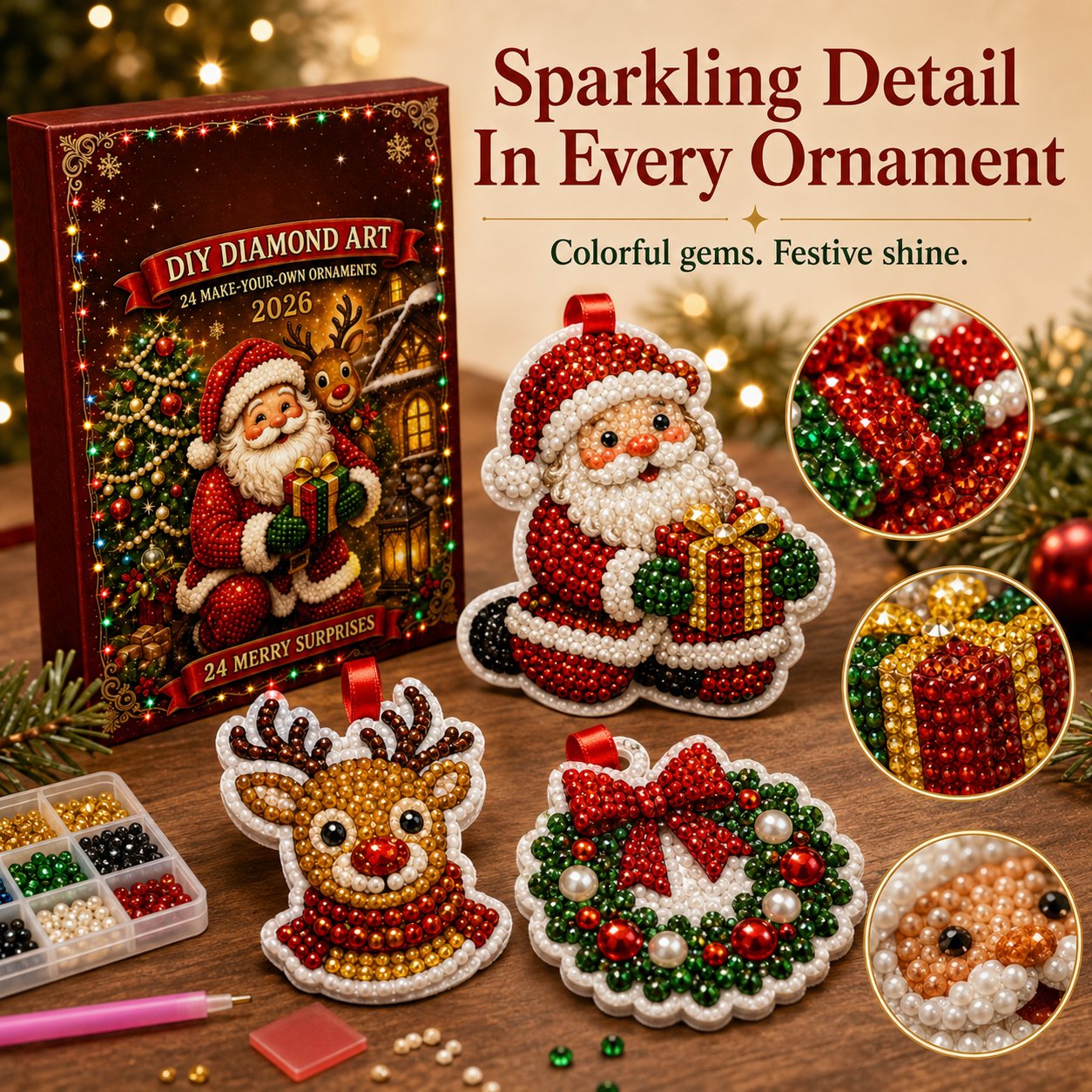 🎄 24 Christmas tree ornaments to make and hang