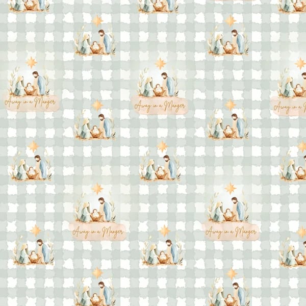 ✝️ Jesus Is The Reason For The Season🎄🎁Christian Christmas Wrapping Paper