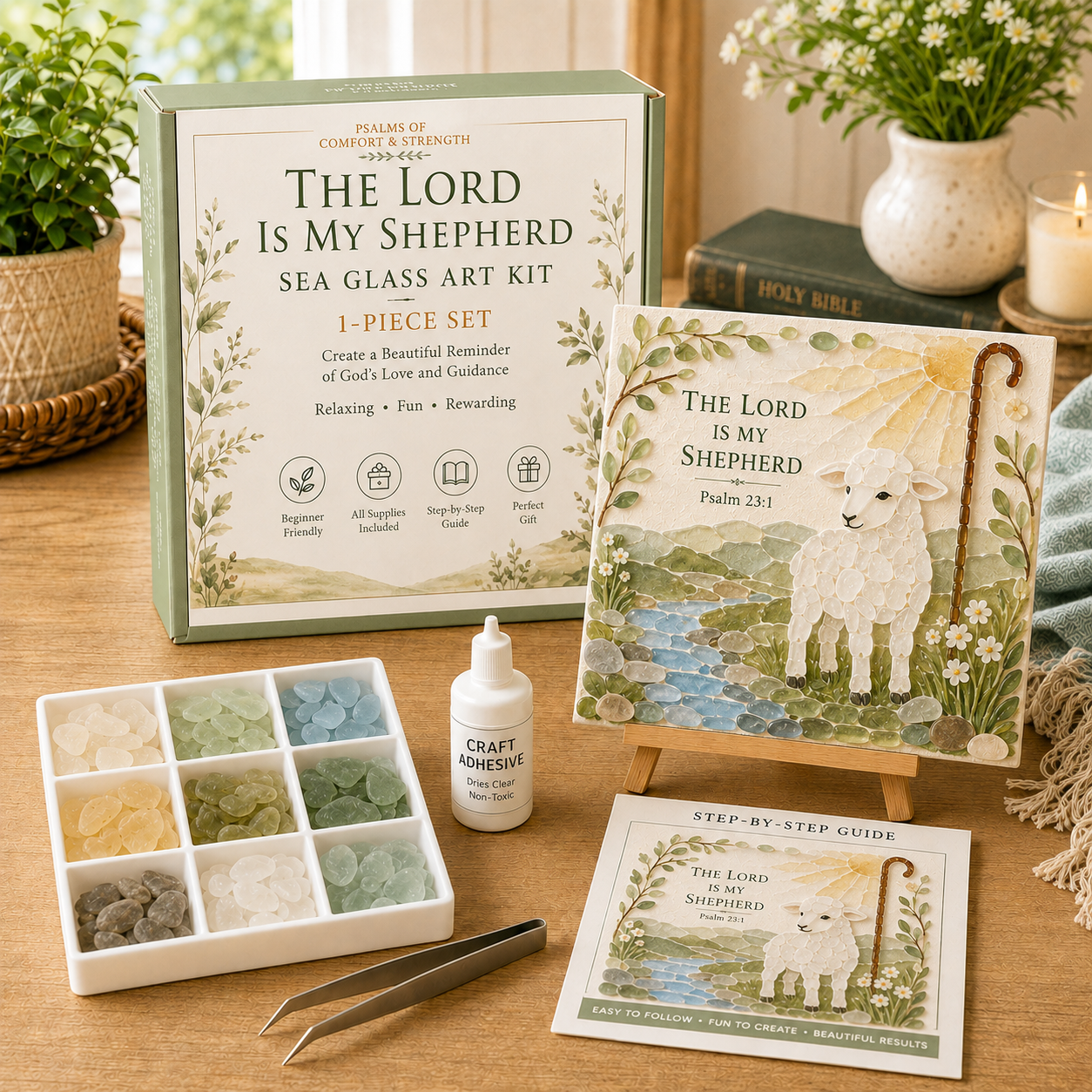 ✝️ Psalms of Comfort & Strength Art Kit