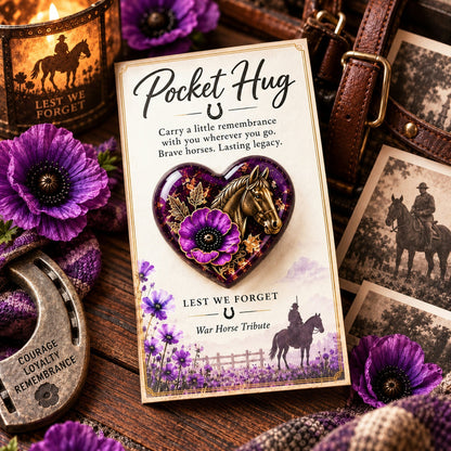 🌺 Pocket Hug™ Remembrance - A Little Keepsake of Love, Honor & Memories