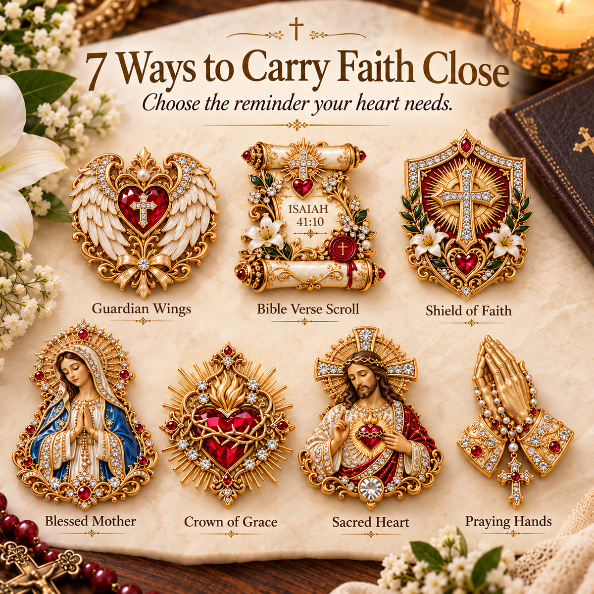 🙏✨ Carry the Faith™ Pocket Hug Collection ✝️❤️