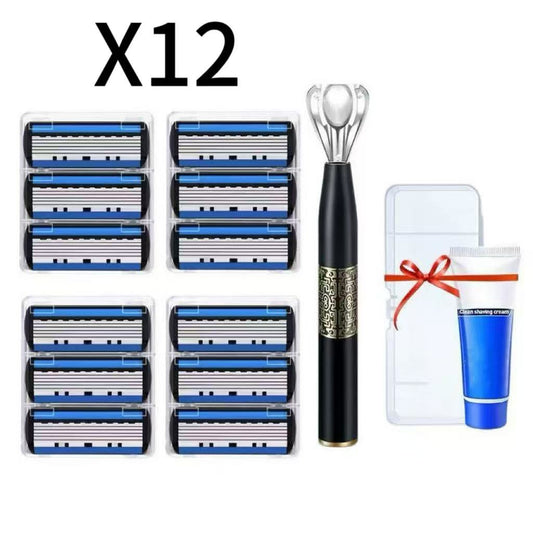 🪒⚡ Men's 7-Layer Blades Razor – 49% OFF! Ultra-close shave, smooth glide, less irritation – 7 precision blades for the perfect shave. 🔥✨