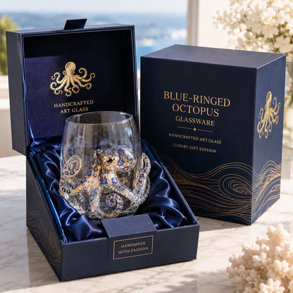 🌊 3D Ocean Animal Artisan Glassware Collection for Fresher Sips, Coastal Elegance & Elevated Home Bar Vibes