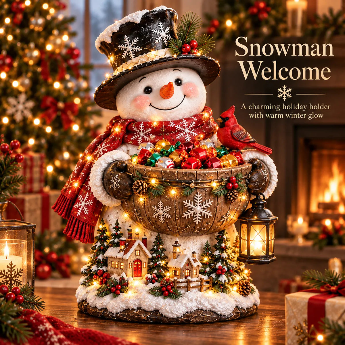 🎄 Christmas Sale – 49% OFF ✨ Lighted Christmas Candy Bowl Collection – 5 Festive Holiday Designs