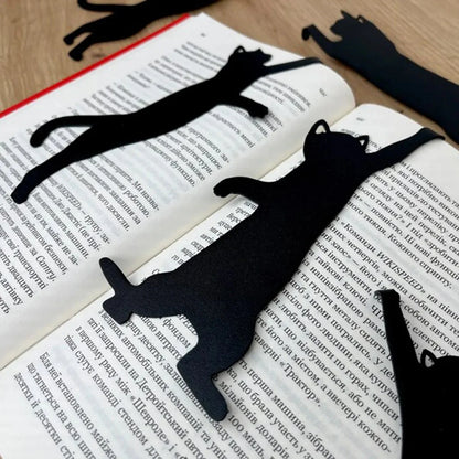 🔥LAST DAY 49% OFF🔥😹5Pcs Metal Cat bookmark