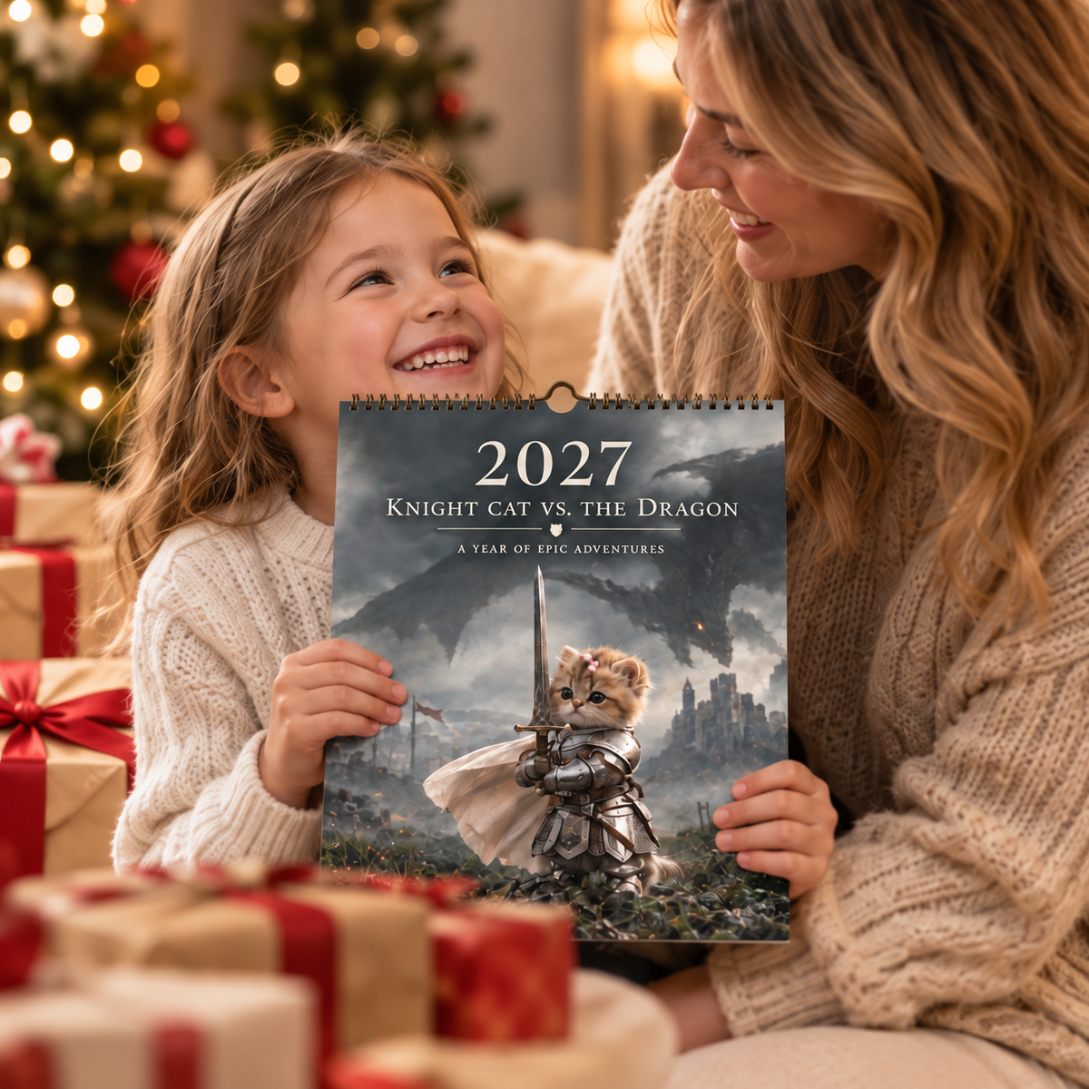 🐱 Cat Knight’s Dragon Quest 2027 Calendar