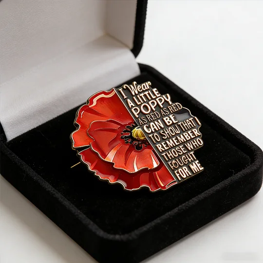 Unisex Red Friday Exquisite Brooch