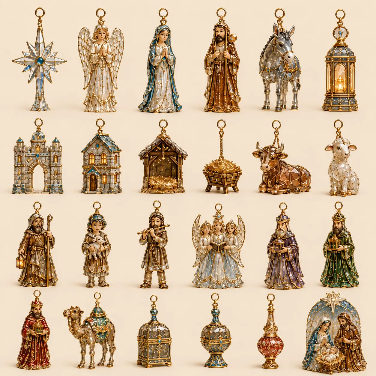 🎄 2026 Nativity Story Advent Calendar – 24 Days of Sacred Christmas Surprises