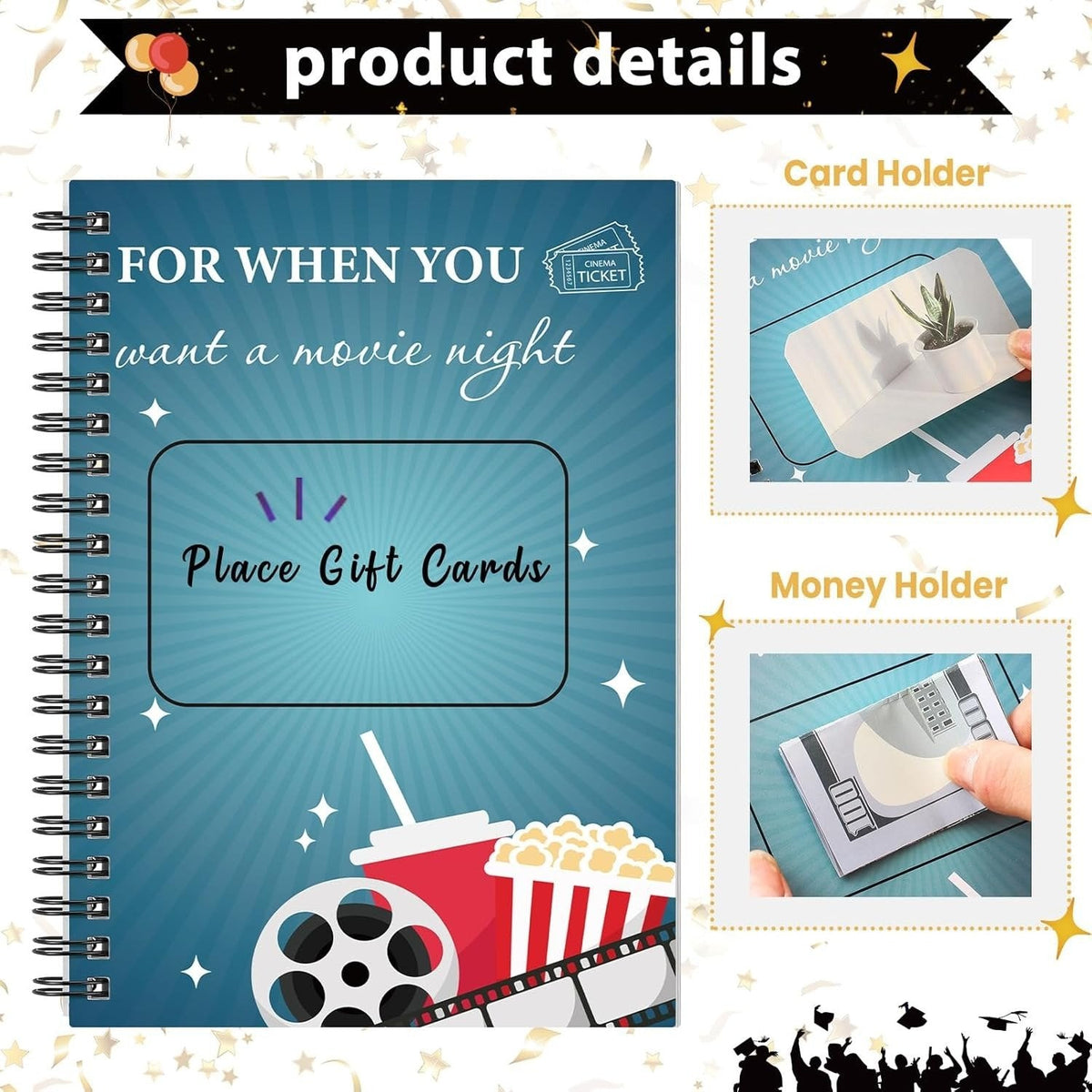 🎓📚College Survival Gift Card Book 🎁Surprises On Every Page📚Hardcover & Durability Line