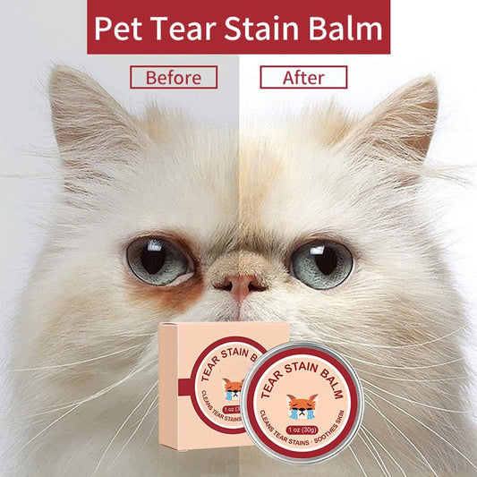 Pet Tear Stain Protection Cream & Brush Set