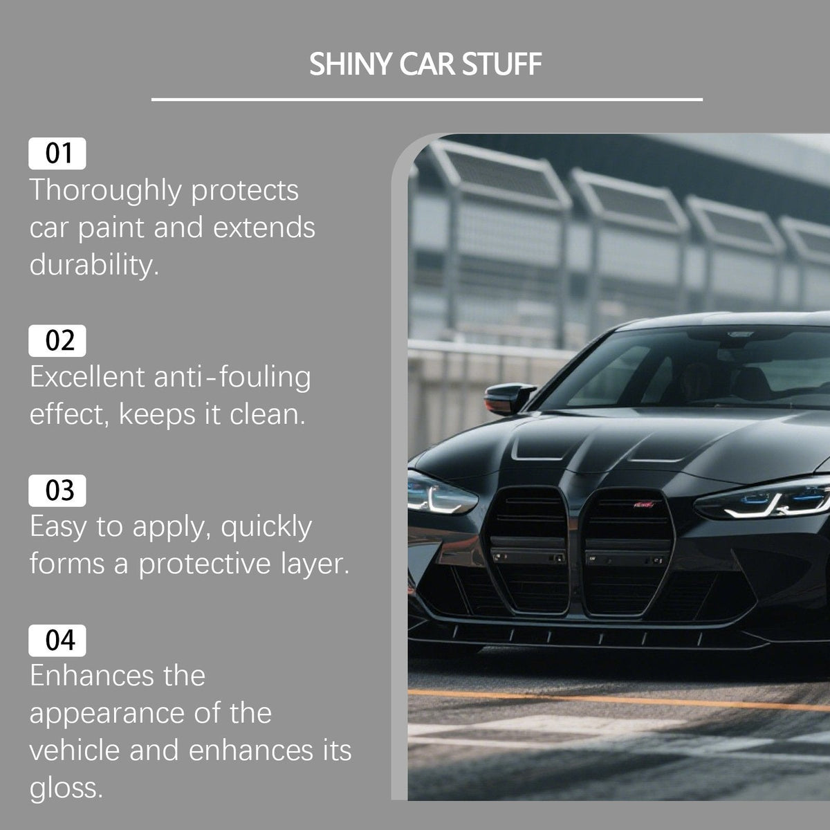 🚗 Shiny Car Stuff - High Gloss Self-leveling Coating