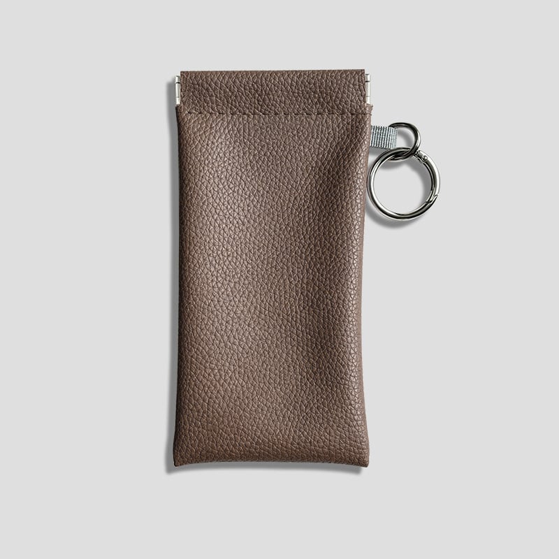 🏆75K+ SOLD!🕶️Soft PU Leather Sunglasses Pouch Elastic Opening Eyeglasses Bag