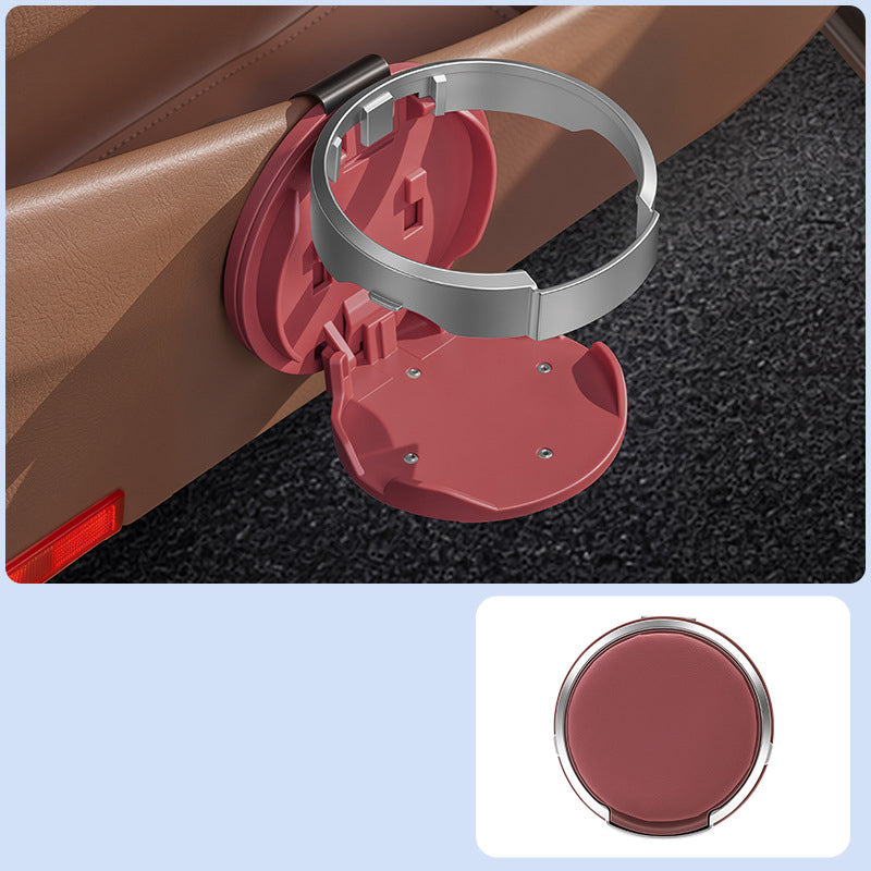 🚗 Universal Foldable Car Cup Holder – Space-Saving Drink & Phone Holder