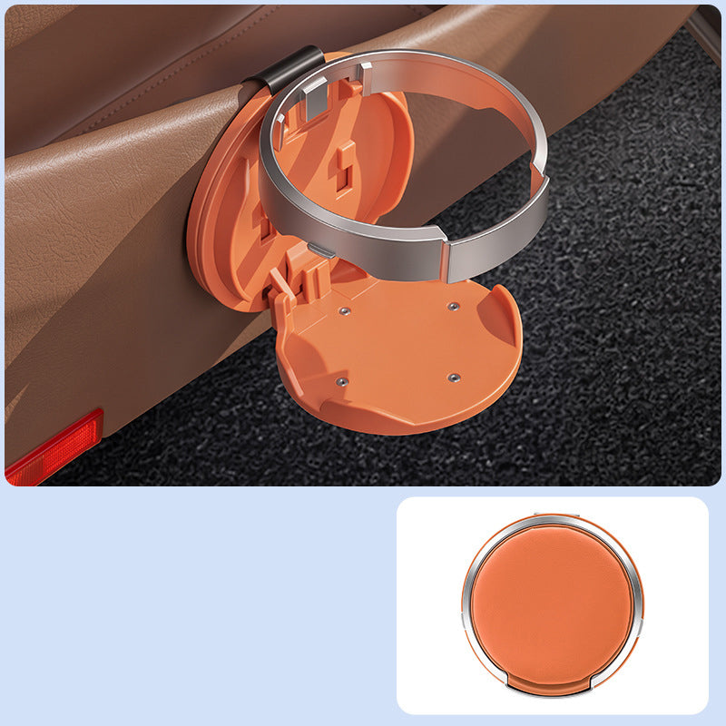 🚗 Universal Foldable Car Cup Holder – Space-Saving Drink & Phone Holder