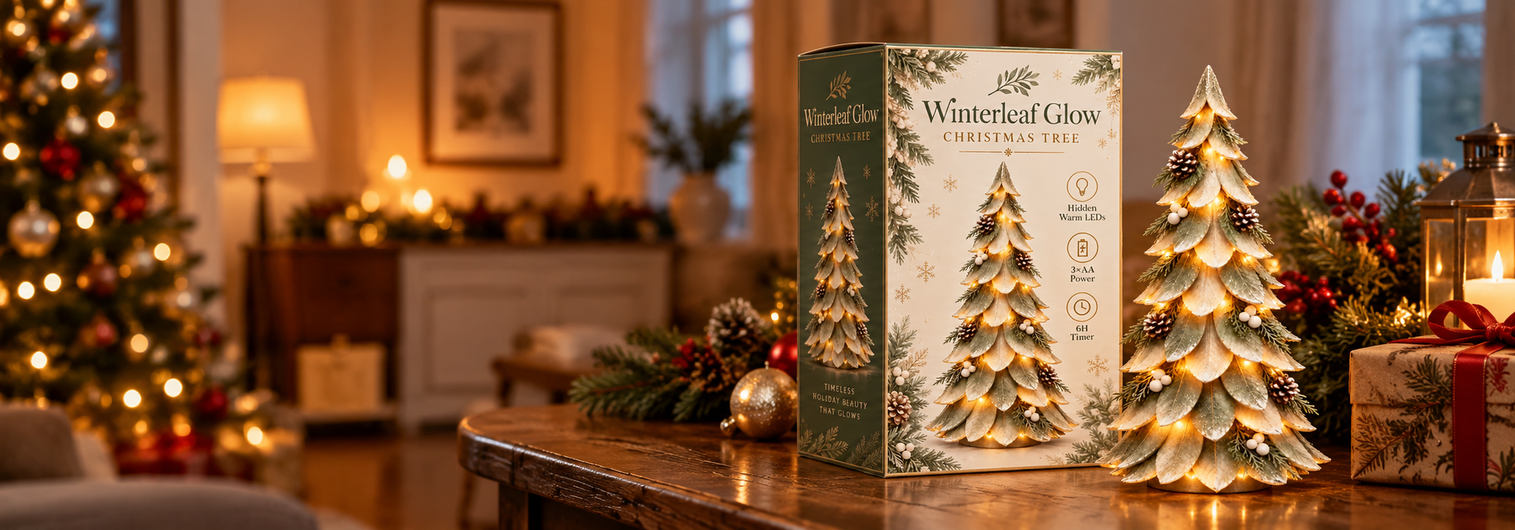 Holiday Warmth From Winterleaf‑Glow Tree