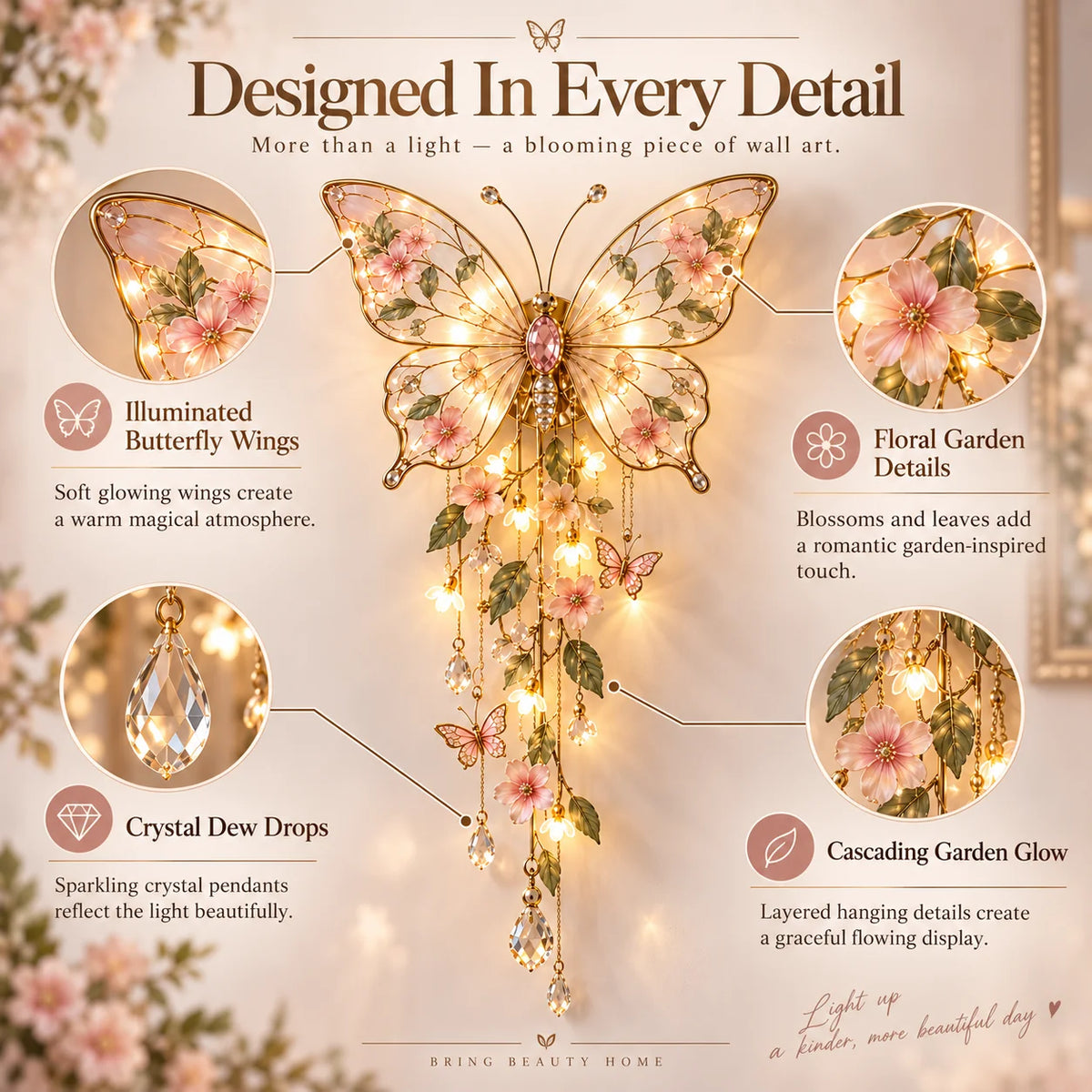 🔥last Day 49%🦋butterfly Garden Light