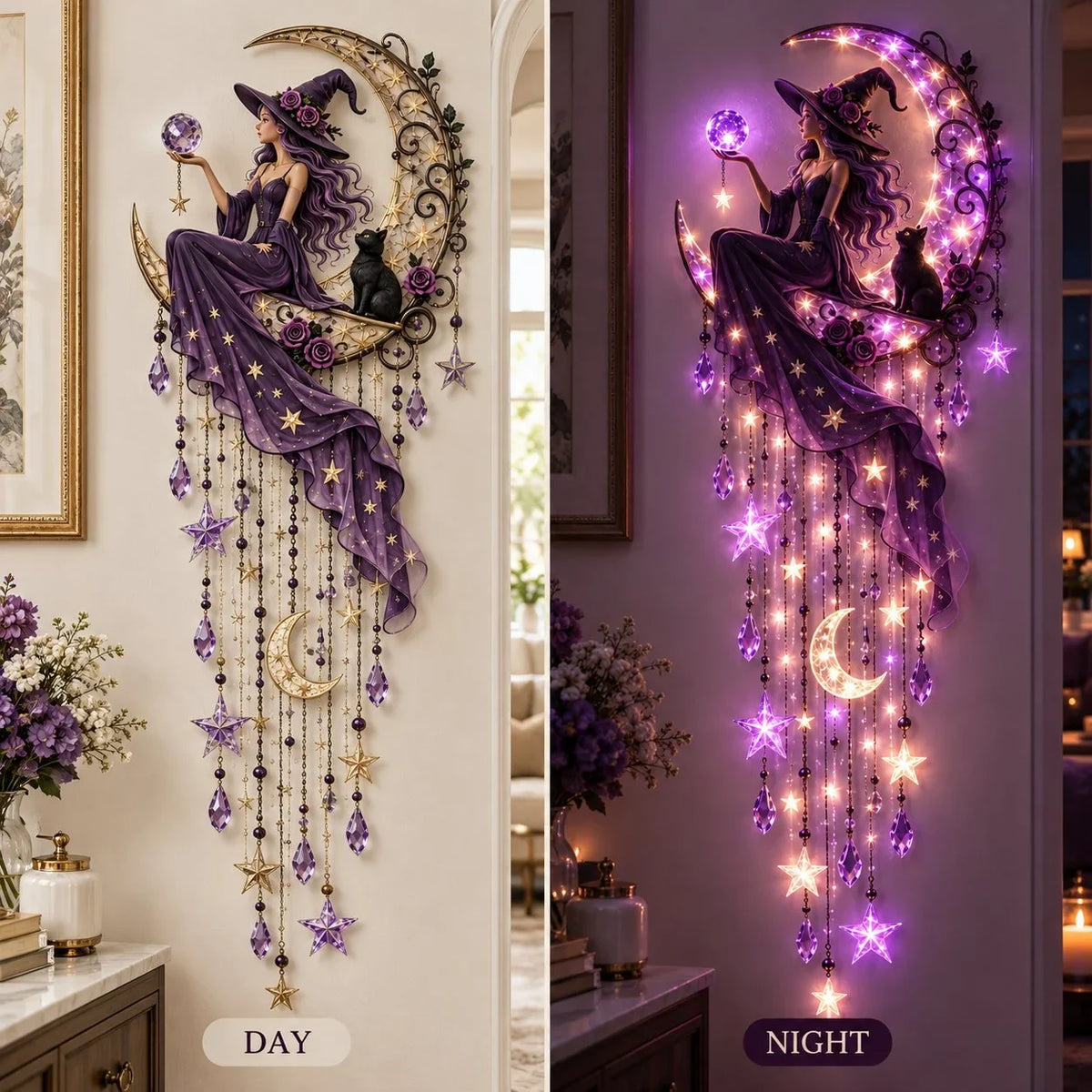 🌙✨ Add A Touch Of Witchy Magic To Any Empty Wall.