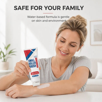 🧱🖌️✨Waterproof Wall Repair Paste with Integrated Small Roller Brush