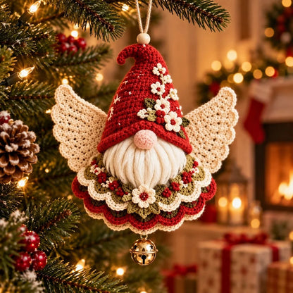 🎄 DIY kit for a crocheted Christmas angel ornament – Make it yourself, hang it up, and cherish it✨