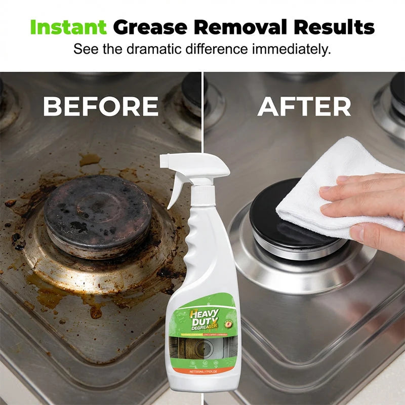 🥳HOT SALE🥳💞49K+ SOLD! Degreaser Spray – Melts grease fast, peach scent & versatile. Sparkling kitchen – grab yours! ✅