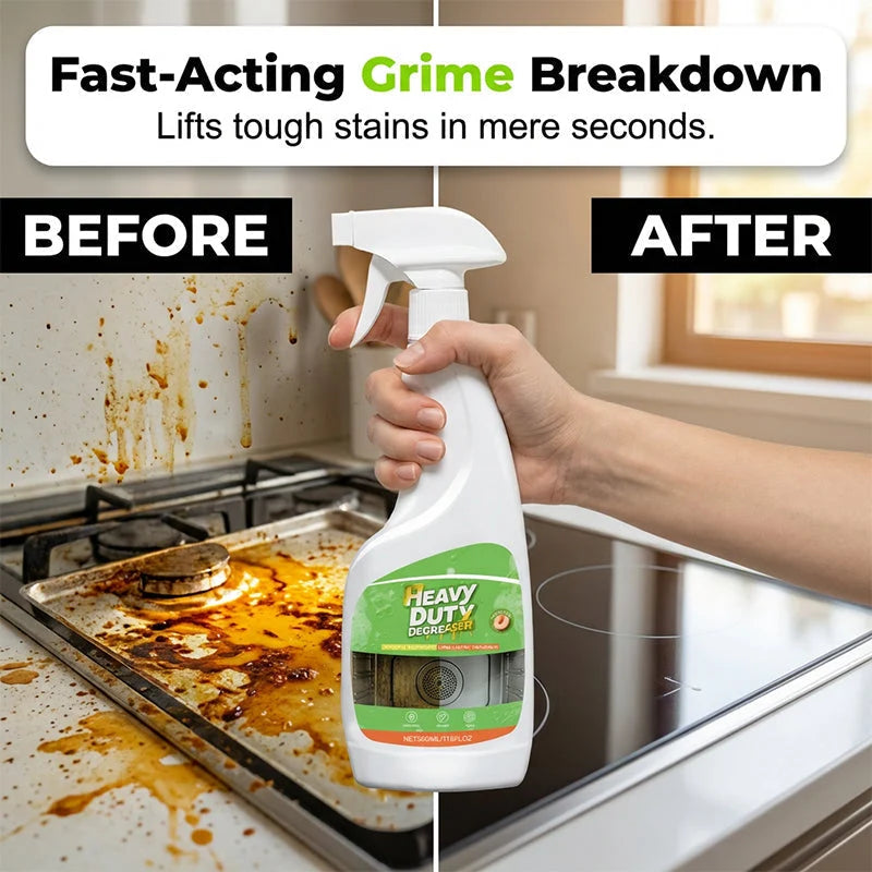 🥳HOT SALE🥳💞49K+ SOLD! Degreaser Spray – Melts grease fast, peach scent & versatile. Sparkling kitchen – grab yours! ✅