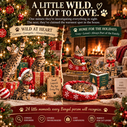 24 Days Of Bengal Cats – A Wild Little Christmas Collection 🐆🎄