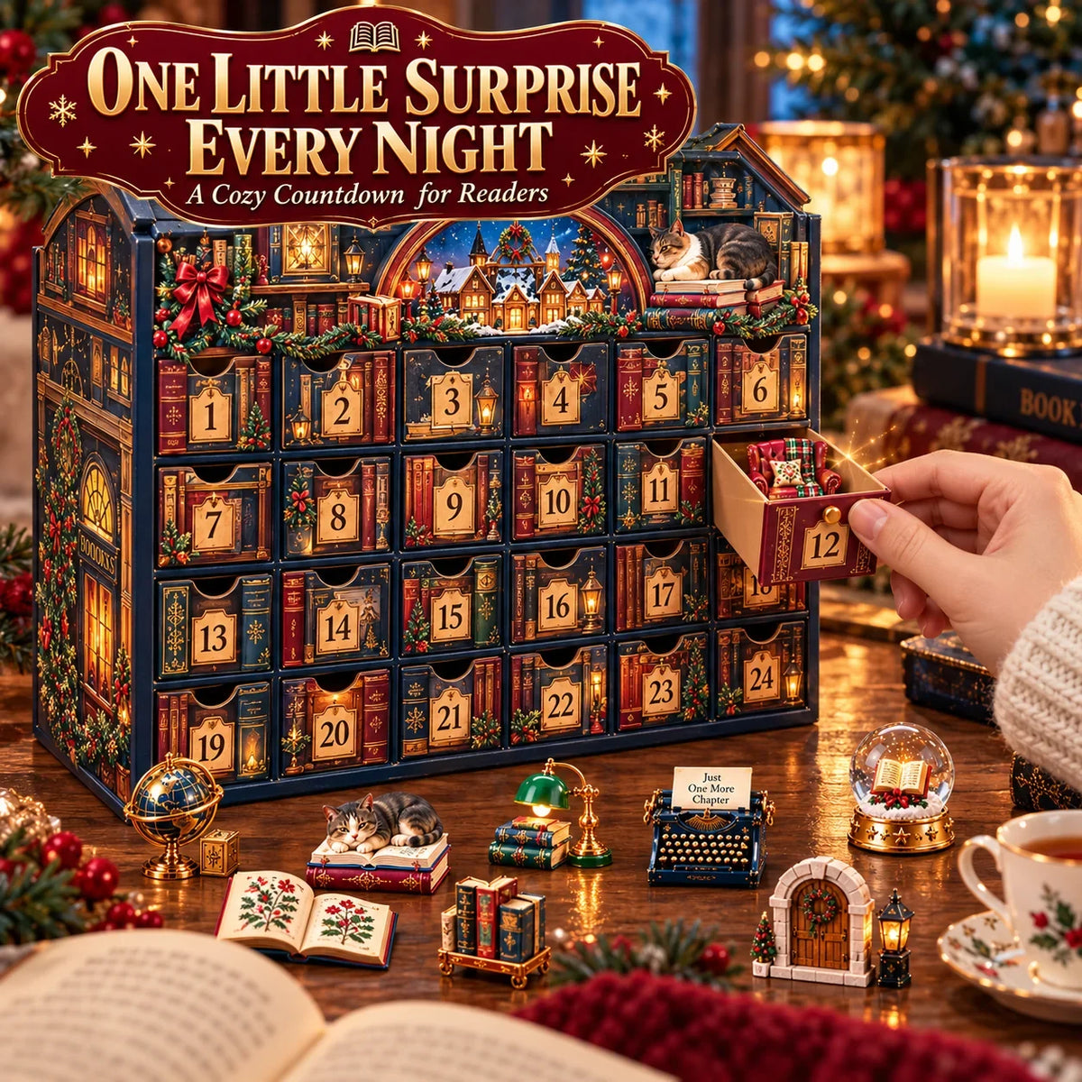 24 Nights Of Bookish Joy — A Cozy Countdown For Readers