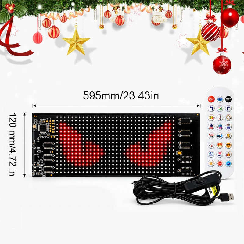 Smart App-controlled Christmas Led Pixel Display