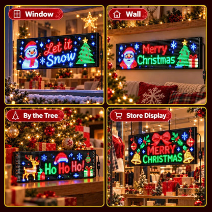 Smart App-controlled Christmas Led Pixel Display