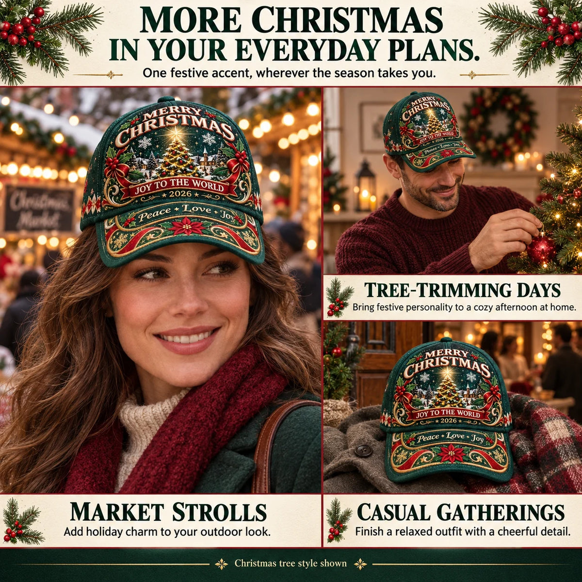 ⏳ Last Day 48% Off – 🧢 Premium Vintage Baseball Cap | Bold Graphic Design, Adjustable Fit & Everyday Comfort