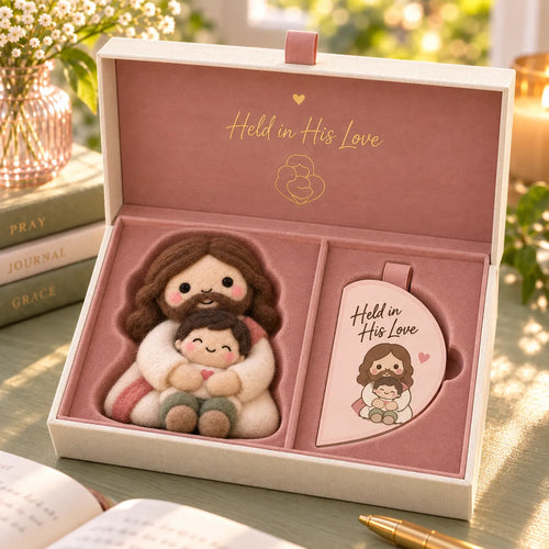 ⏳ Last Day 48% Off – ✝️ Faith-inspired Felt Keepsake Gift Set | 6 Meaningful Designs With Matching Message Card & Gift Box 🎁