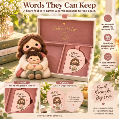 ⏳ Last Day 48% Off – ✝️ Faith-inspired Felt Keepsake Gift Set | 6 Meaningful Designs With Matching Message Card & Gift Box 🎁