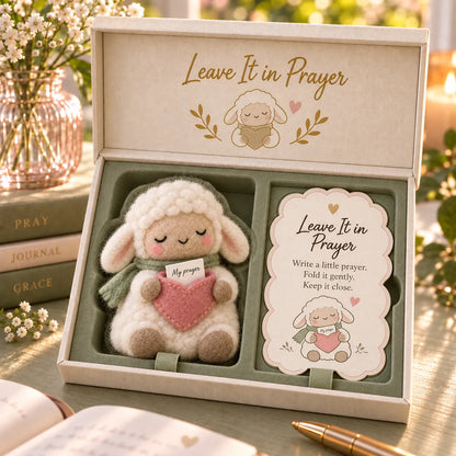 ⏳ Last Day 48% Off – ✝️ Faith-inspired Felt Keepsake Gift Set | 6 Meaningful Designs With Matching Message Card & Gift Box 🎁