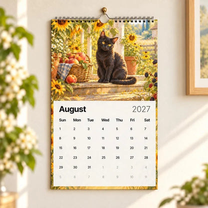 🐈 2027 Cottage Cats Wall Calendar
