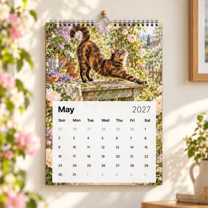 🐈 2027 Cottage Cats Wall Calendar